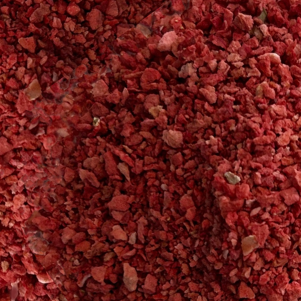 Freeze Dried Strawberry Pieces - Granules - Organic