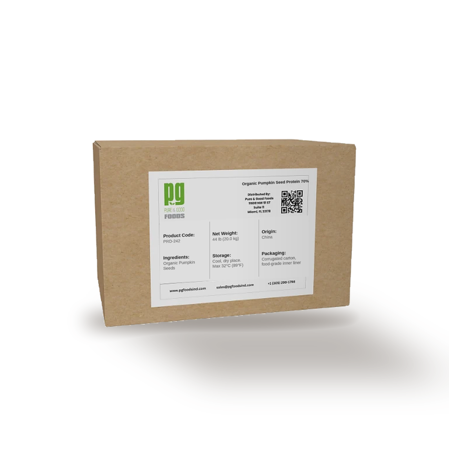 Protéine de graines de citrouille bio 70 %