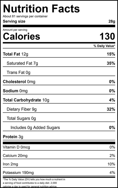 Nutritional Facts