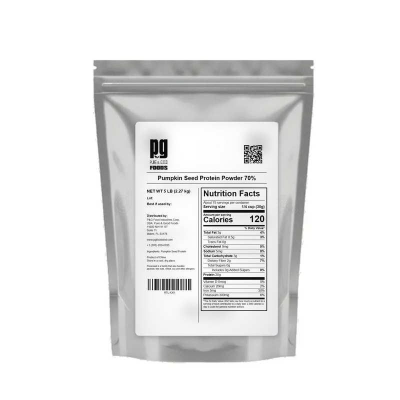 Pumpkin Seed Protein Powder 70%